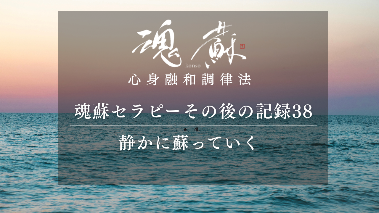 魂の深いところから、静かに蘇っていく|魂蘇セラピーの感想38